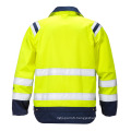 Veste de travail thermique d&#39;hiver imperméable Hi vis de sécurité veste